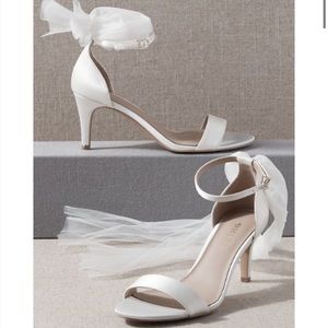BHLDN Palumbo Heels - Hailey Bieber wedding inspo